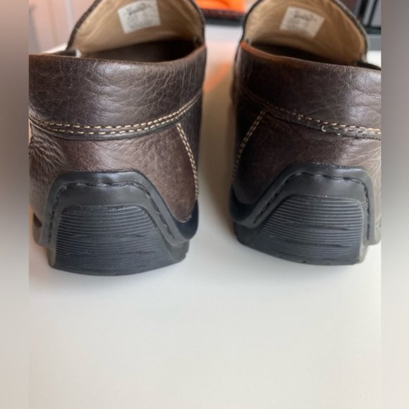 SOLD - ECCO Men’s Brown Leather Loafers | US 10 / 10.5 | 44 | - Picture 8 of 11